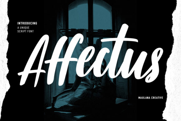Affectus: A Relaxed Script Font for Editorial Design