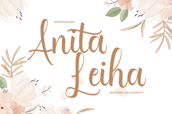 Anita Leiha: A Timeless Script Font for Editorial Design