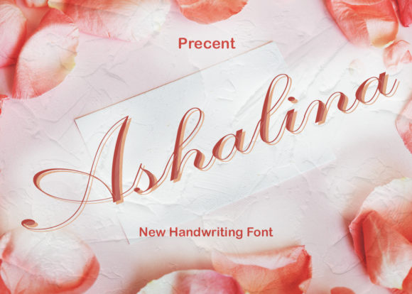 Ashalina: Elevating Web Design with Elegant Script Fonts
