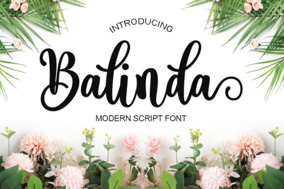 Balinda: A Graceful Script Font for Elegant Branding
