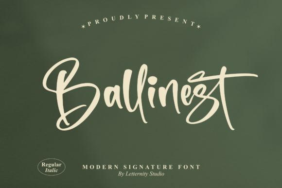 Ballinest: The Perfect Script Font for Crafters
