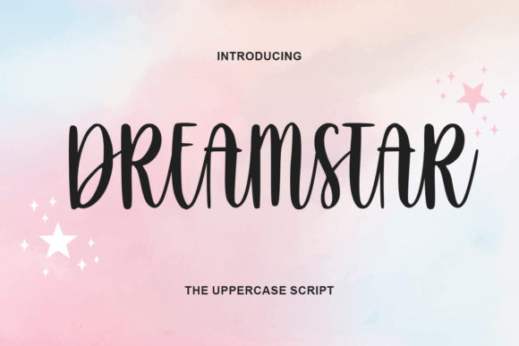 Dreamstar Font: A Delicate Script for Editorial Design