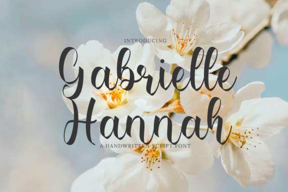 Gabrielle Hannah Font for Elegant Business Branding