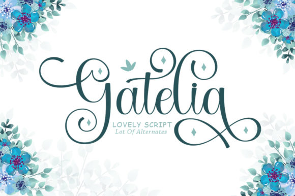 Gatelia: The Thin Script Font for Modern Branding