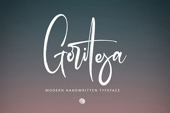 Goritesa: A Graceful Script Font for Web Design