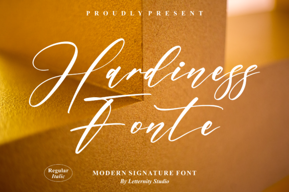 Hardiness Fonte Typeface for Modern Campaigns