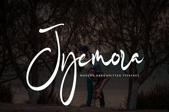 Jyemora: A Delicate Script Font for Makers