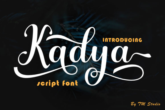 Kadya Font Review: Elegant Script for Branding