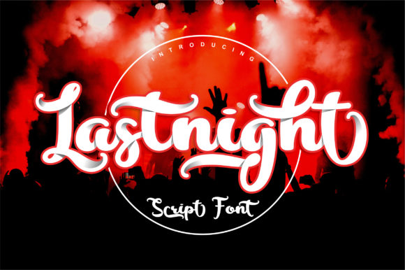 Lastnight Font Review for Brand Designers