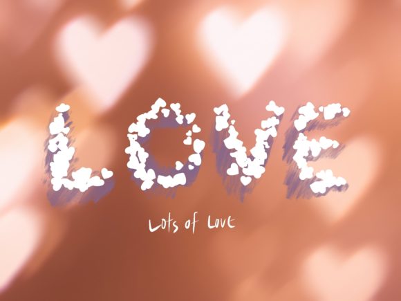 Lots of Love Font for Romantic Digital Branding