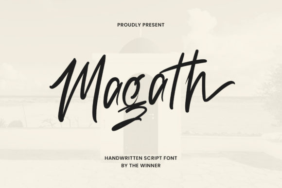Magath: A Premium Script Handwritten Font for Web Design