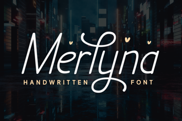 Merlyna Font Review for Elegant Script Design