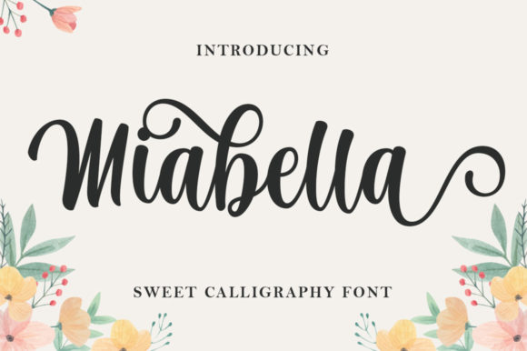 Miabella: A Readable Script Font for Web Design