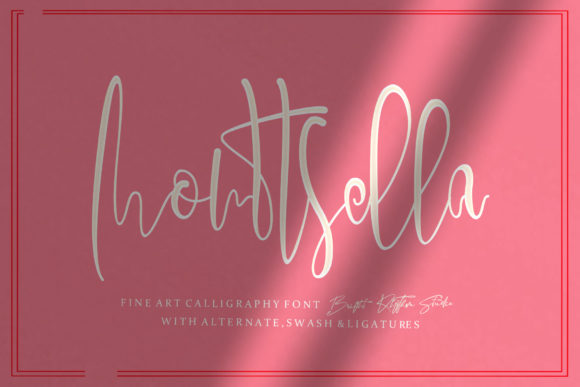 Monttsella Script Font for Web Design