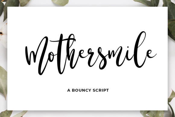 Mothersmile Font Review: A Delicate Script for Designers