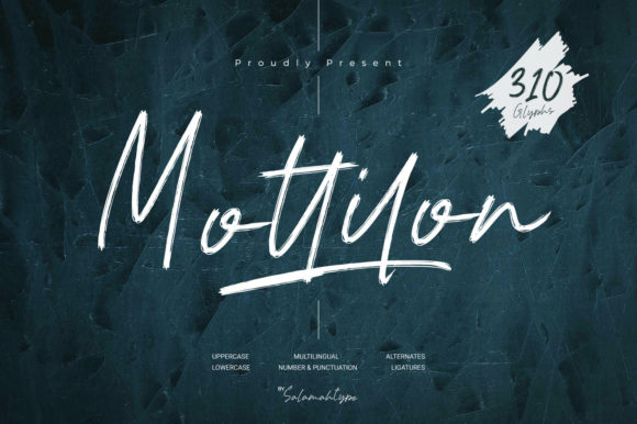 Mottilon: The Perfect Script Font for Crafters
