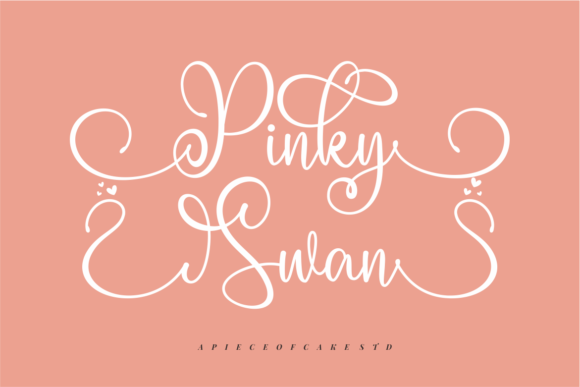 Pinky Swan: Elegant Script Font for Web Design