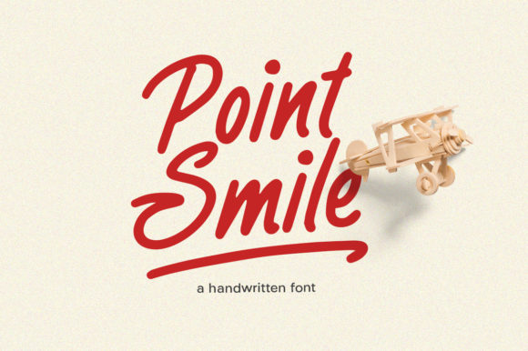 Point Smile: A Vintage Script Font for Editorial Design