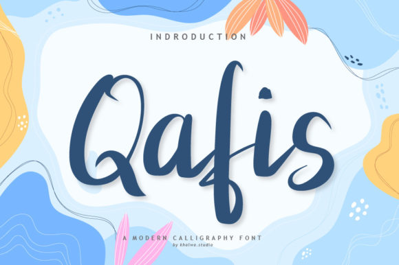 Qafis Typeface for High-Impact Branding
