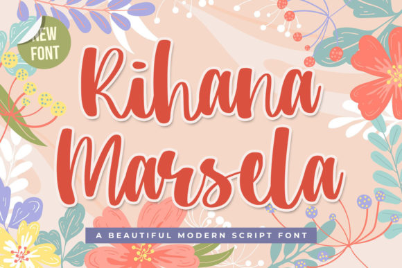 Rihana Marsela Font Review: A Sweet Script for Designers