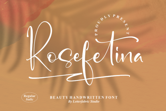 Rosefetina Script Font for Elegant Branding
