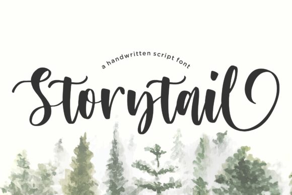 Storytail: A Delicate Script Font for Elegant Branding