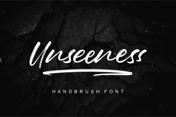 Unseeness Handbrush: A Premium Script Font for Editorial Design