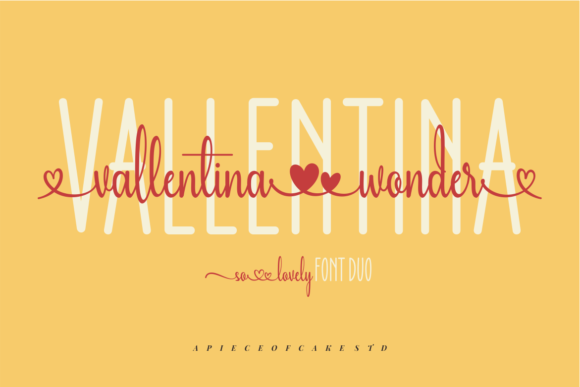 Vallentina Wonder: The Ultimate Script Handwritten Font for Marketers