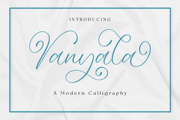 Vanyala: A Delicate Script Font for Elegant Editorial Design